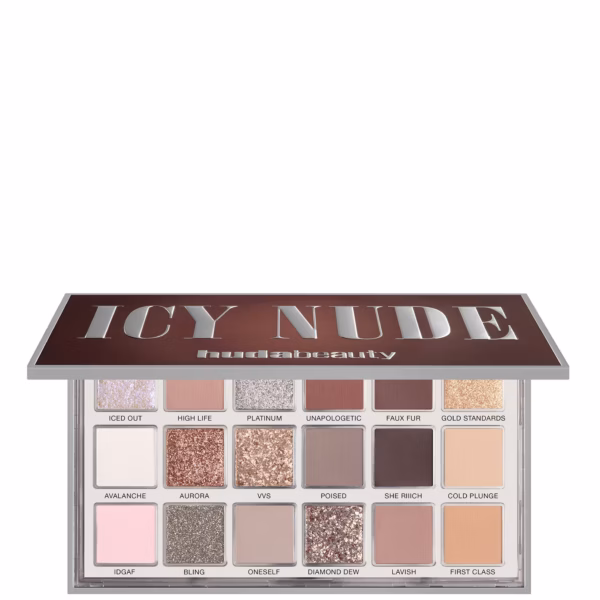 Huda Beauty Icy Nude Eyeshadow Palette 16g