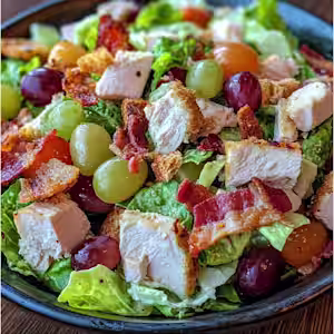 Turkey Club Salad
